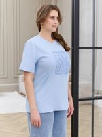 Футболка Соло-2 Виотекс ГОЛУБОЙ