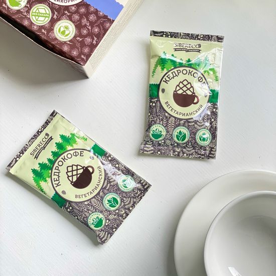 КедроКофе Вегетарианский без сахара, порционный, 25г