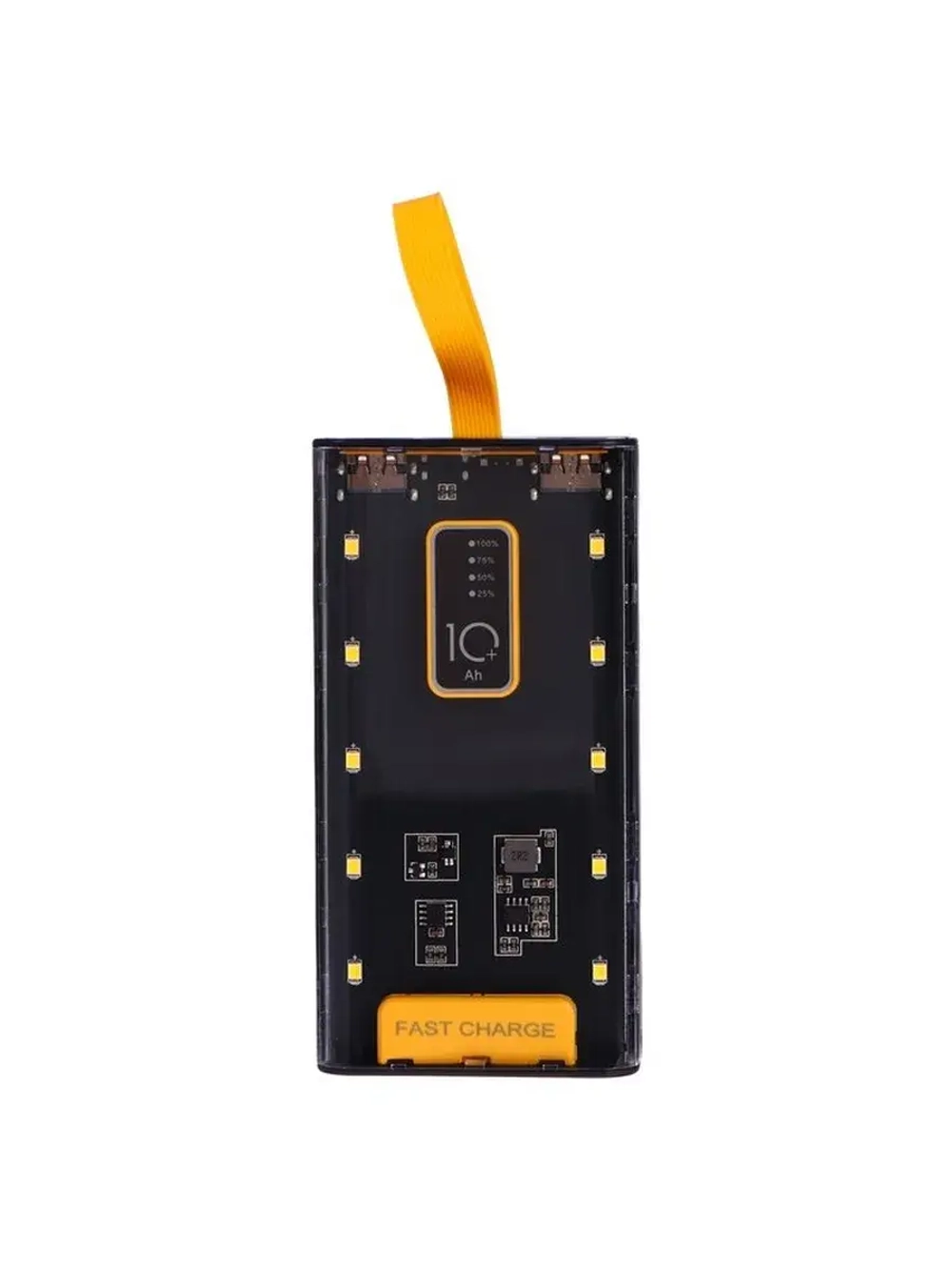 Внешний аккумулятор CRR-32, 10000 мАч, 2USB, Type-C, 2 А, ди