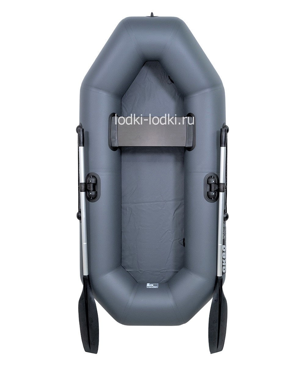 Аква-оптима 210 графит (лодка ПВХ)