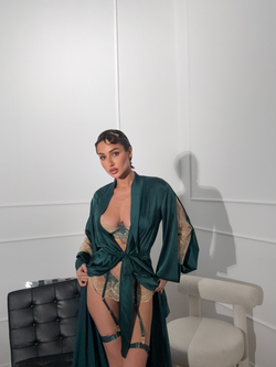 Халат Флоренс в Изумруде