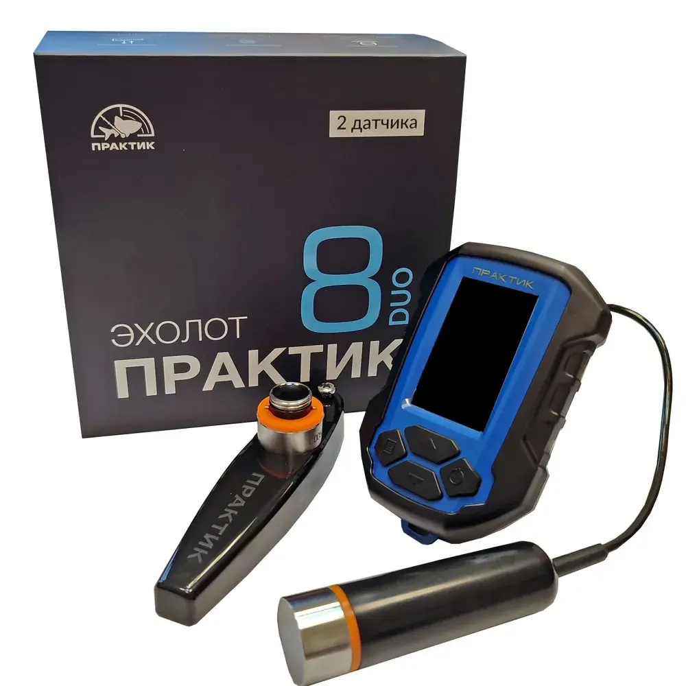 Эхолот "Практик 8 DUO" (со стандартным и структурным датчиками)