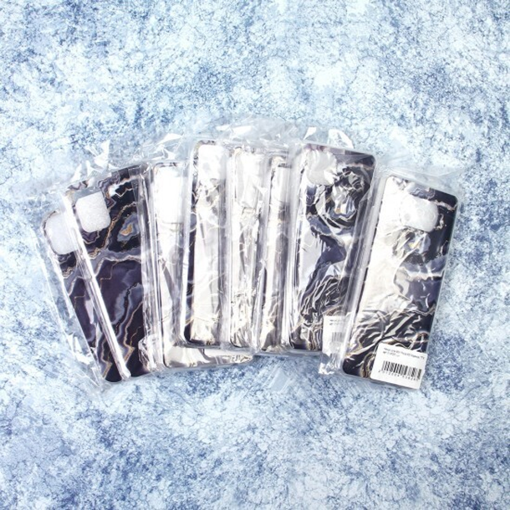 Чехол для Xiaomi Poco X3 Мрамор, ТПУ, 012727