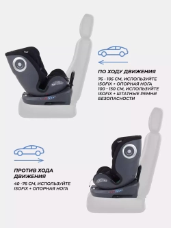 Автокресло RANT TP01 MultiFix (40-150см)