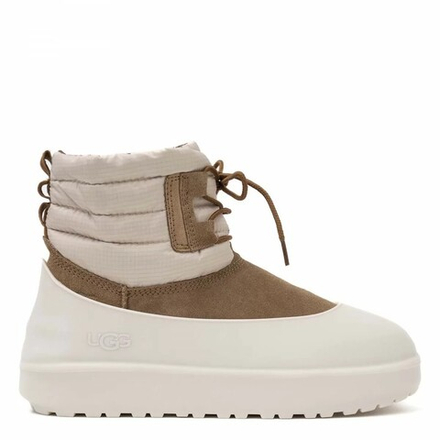 Угги UGG Classic Mini Lace-up Chestnut Whitecap
