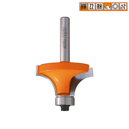 Радиусная фреза по дереву «CMT Orange Tools» (38,1x8x19 R12,7; 938.380.11)