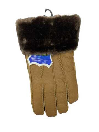 Перчатки. Мужские. Материал верха: Дубленка. Подклад: Дубленка. В упаковке 10 шт, разные цвета.