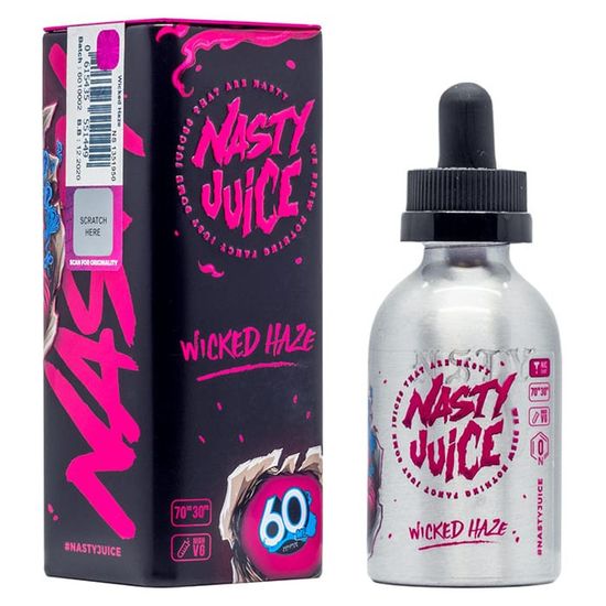 Жидкость Nasty Juice (60 мл, 3 мг) Wicked Haze