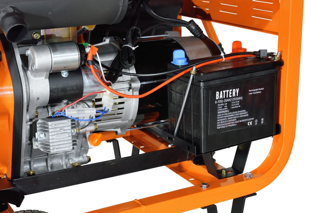 Генератор CARVER  PPG- 9000DE дизель