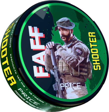 SHOOTER BY FAFF PRICE (150 МГ) - ЛЕСНЫЕ ЯГОДЫ, ВИШНЯ