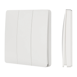 INTELLIGENT ARLIGHT Кнопочная панель KINETIC-801-22-3G-WP-SUF White (No battery, IP67, 433Mhz) (IARL, IP67 Пластик, 3 года) 051685