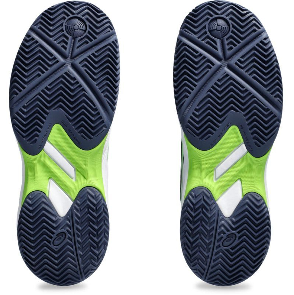 Детские кроссовки для Падел Asics Gel-Game 9 Padel - black/electric lime