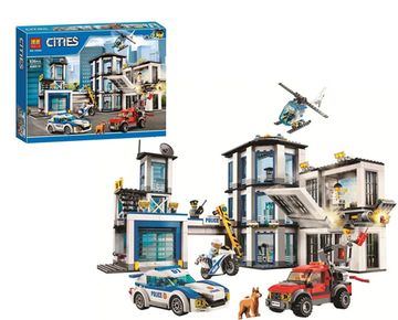 Конструктор Bela «Полицейский участок» арт. 10660 (City 60141) / 936 деталей