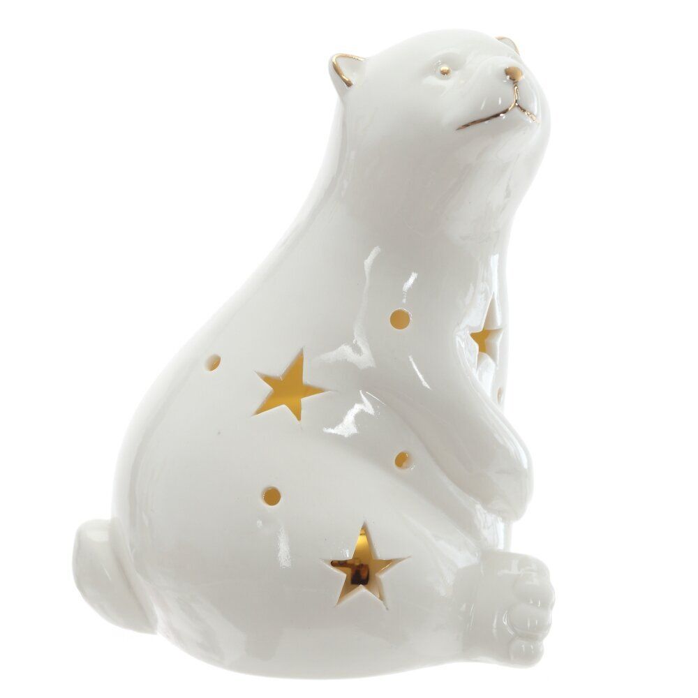 GAEM Фигурка декоративная "Медведь" с подсветкой (2хLR44), L9 W10 H15 см