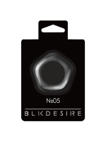 Черное эрекционное кольцо №05 Cock Ring (Цвет: черный)