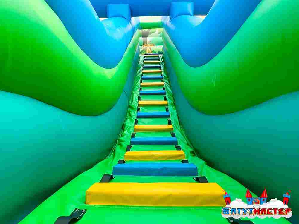 Большая водная горка «Дельфин», 18×12×6 м