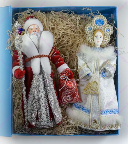 Набор Дед Мороз и Снегурочка под ёлку №1