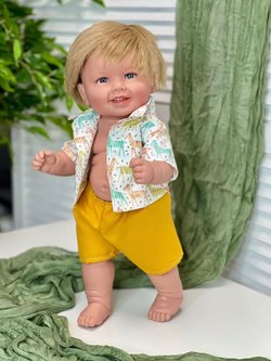 Кукла Manolo Dolls виниловая Diana-Boy 47см в пакете (7281)