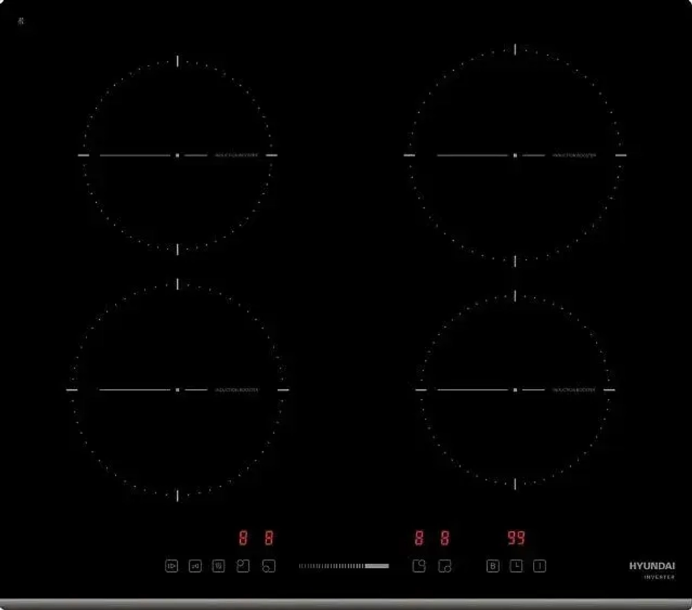 Варочная поверхность Hyundai HHI 6741 BG черный