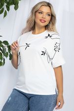 Блуза Ампир (белая) Б13166-20М LT Collection