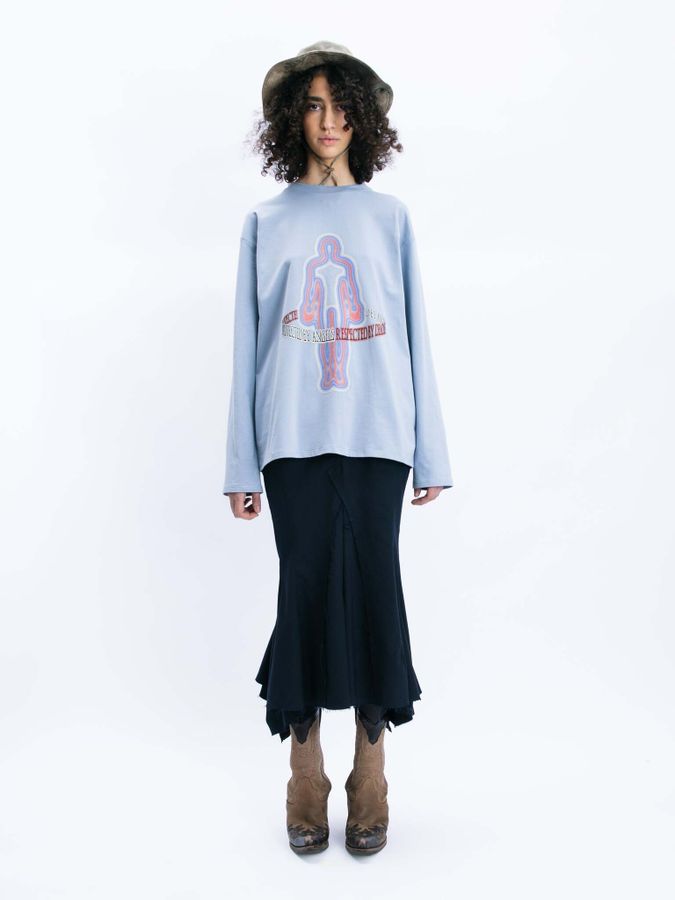 Blue Outlaw/Amen Longsleeve