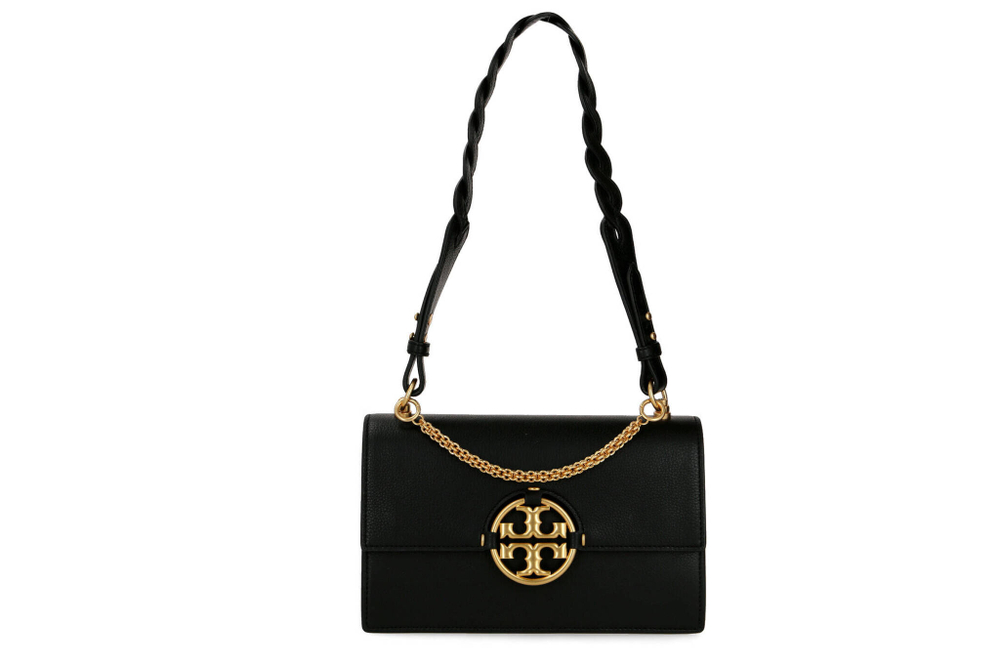 кожаная сумка через плечо miller TORY BURCH - черный(81688)