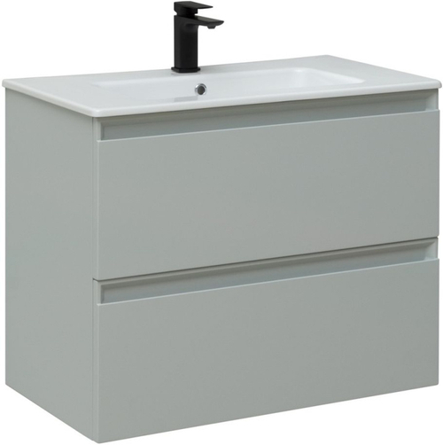 Тумба с раковиной Allen Brau Eclipse 1.E1002.PWM 80 рapyrus white matt