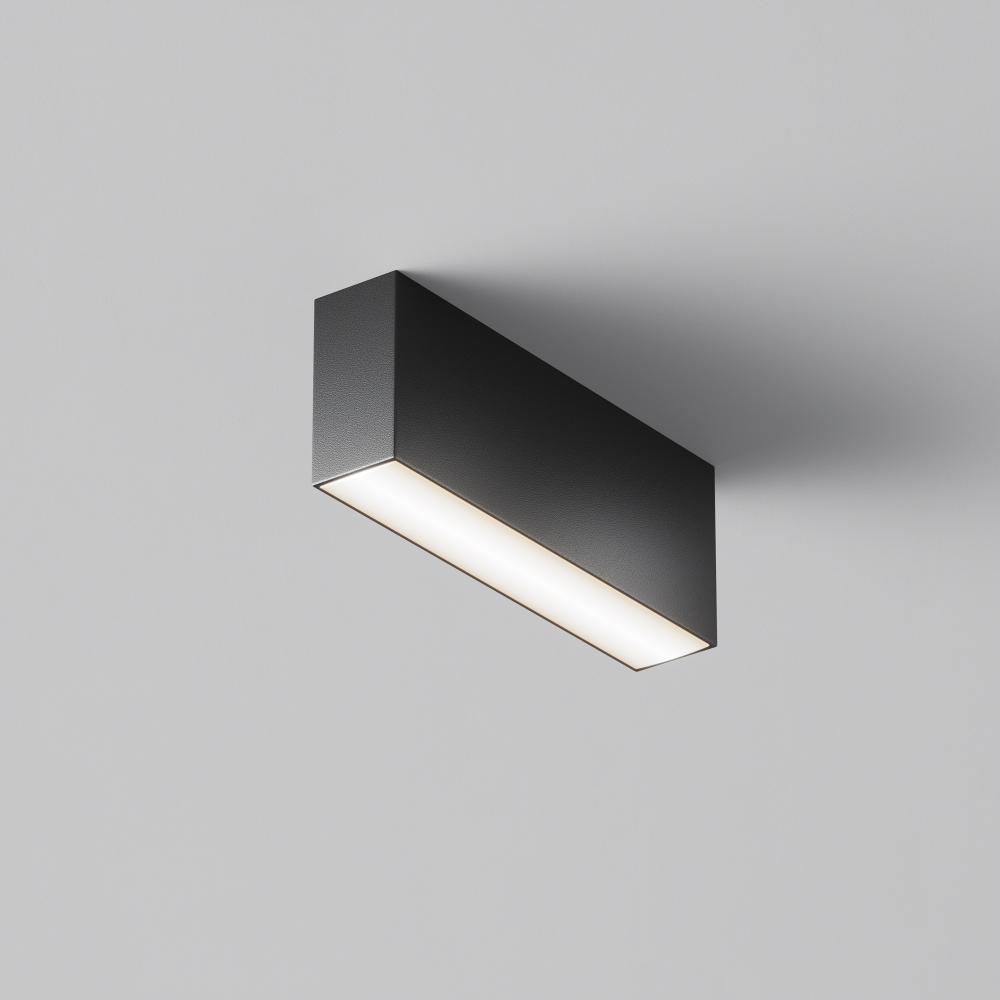 Накладной светодиодный светильник Maytoni Basis C068CL-12W3-6K-B