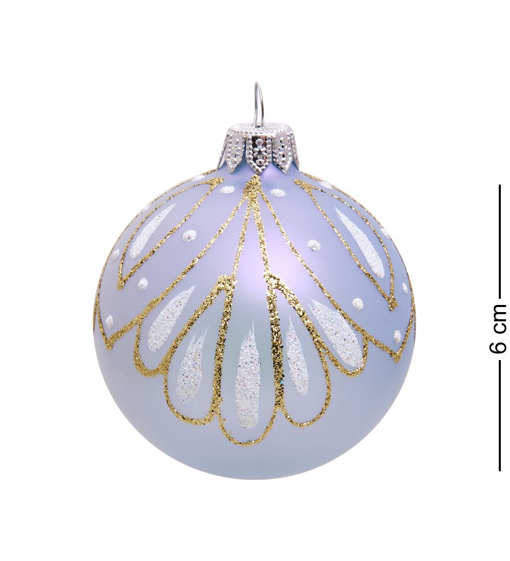 Элита НФШ-1199/2 Ел. украшение Шар «Перо павлина» 60 мм