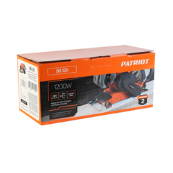 Ленточная шлифмашина Patriot BS 120, 1200 Вт, 100 x 610 мм
