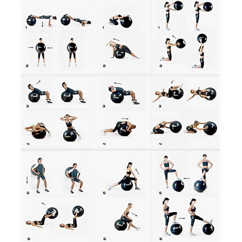 Мяч гимнастический Sportage 75 см 1000гр массажный