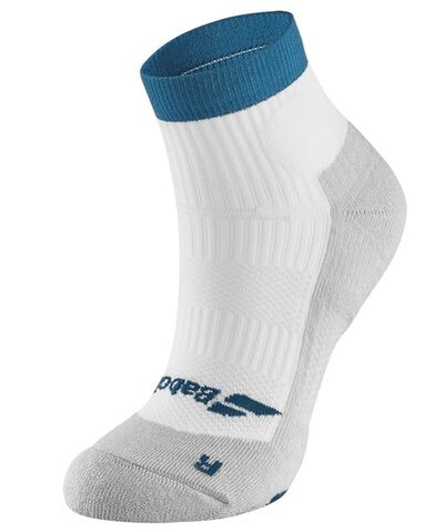Теннисные носки Babolat Pro 360 Women 1P - white/moroccan blue