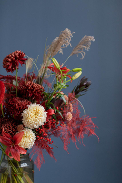 Интерьерный красный