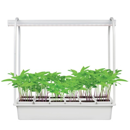 UFP-G34S WHITE 12 Подставка металлическая для светильника ULI-P 570мм. 12 кашпо в-к. белые. TM Uniel