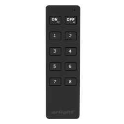 Пульт SMART-R8-DIM (8 зон, 2.4G) (Arlight, IP20 Пластик, 5 лет) 023029