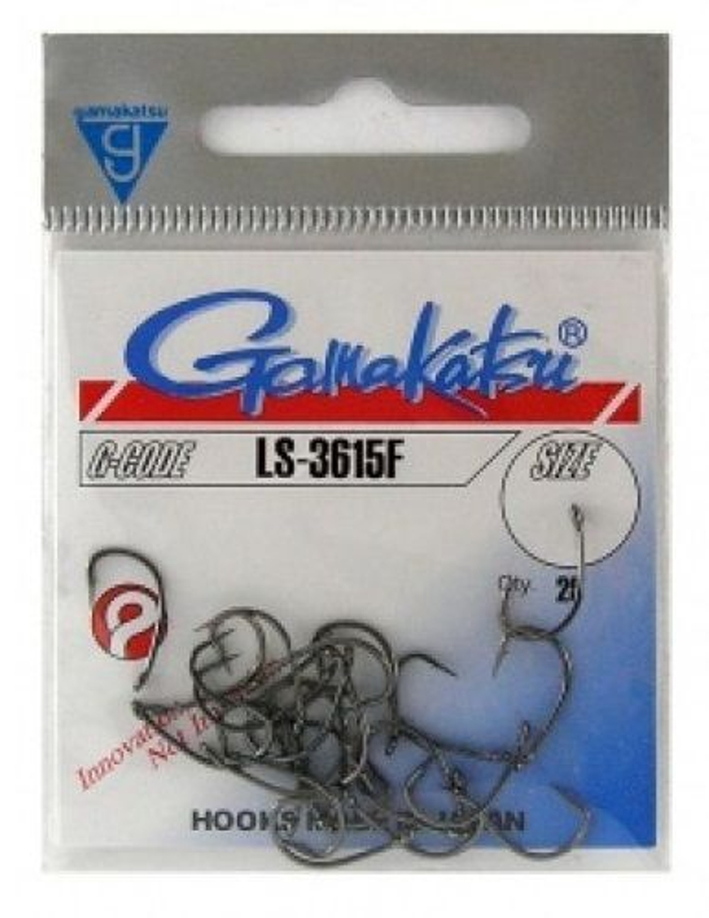 Крючок рыболовный LS-3615 F № 04 ( 2 упк по 25шт)