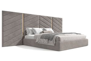 Кровати с широким изголовьем