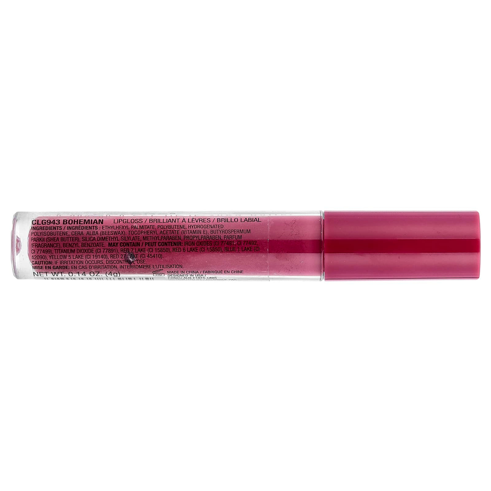 L.A. Colors, High Shine, блеск для губ с маслом ши, CLG943 Boheian, 4 г (0,14 унции)