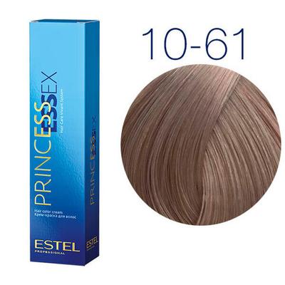 ESTEL PROFESSIONAL 10/61 Светлый блондин фиолетово-пепельный Estel Princess Essex 60 мл