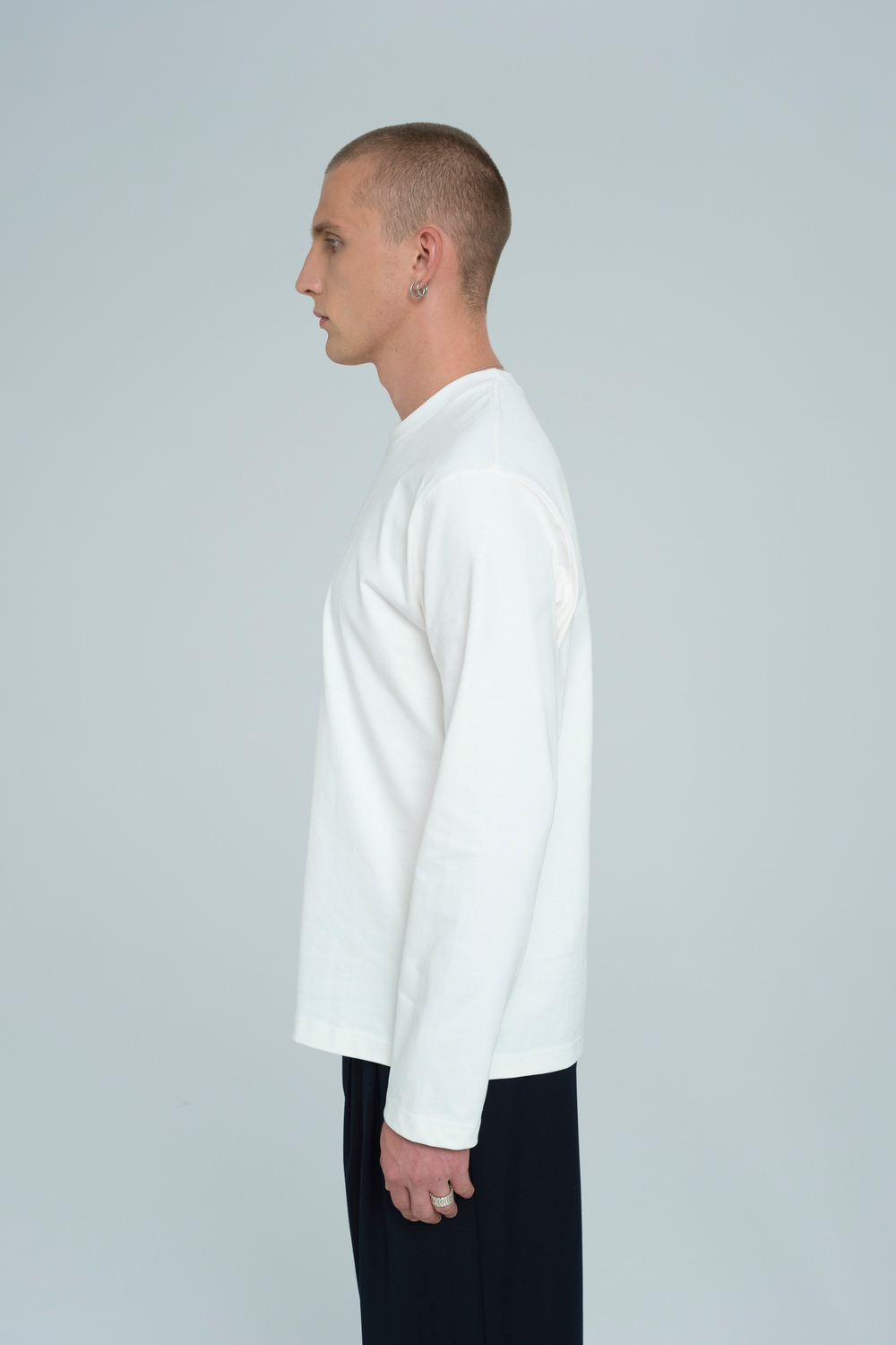 Лонгслив из хлопка | milk