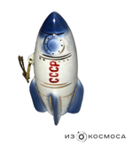 Елочная игрушка «Ракета»