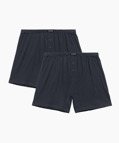 Трусы (2 шт) мужские семейные Atlantic 2BMB-003, графитовые