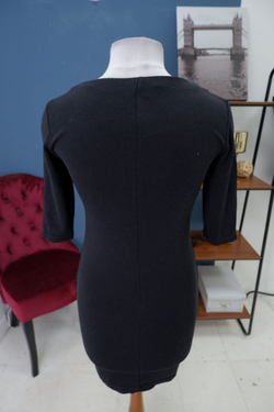 Платье People черное 42 размер