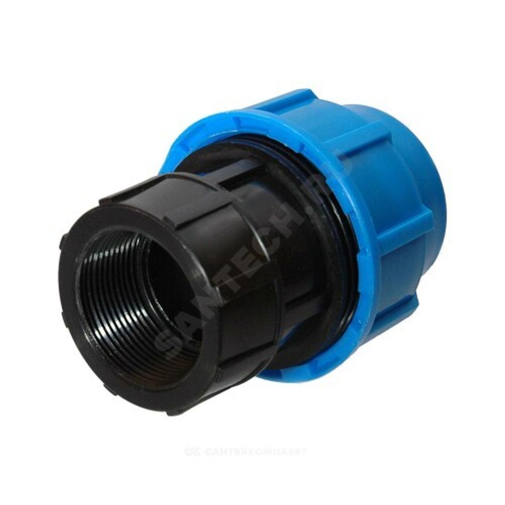 Кран обжимн. ПНД 50х50