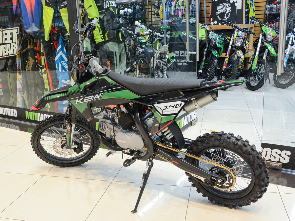 Питбайк K2R PF 140 Green/Black 17/14