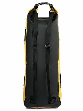 Гермо-мешок-рюкзак Sargan Скелетон Супер-Сап 35 л черный/желтый