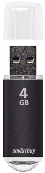 4GB USB Smartbuy V-Cut black