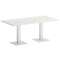 Yalta Стол прямоугольный LT.SPRG-4 Снежная Патина/Металл Белый 1800*900*750