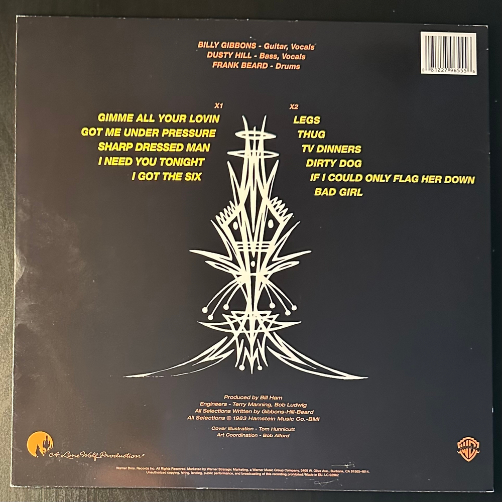 ZZ Top - Eliminator (Европа 2013г.)