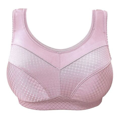 Бюстгальтер-топ с мягкой чашкой (Размер: 75F) (Цвет: розовый)